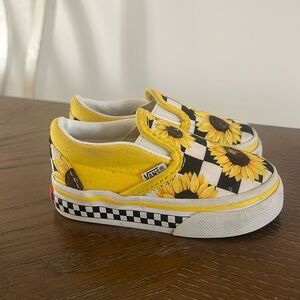 Toddler Sunflower Vans